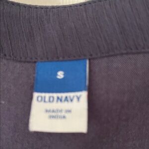 Old Navy dk nave chiffon dress